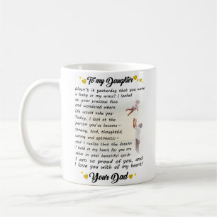 Caneca De Café À Minha Filha De Pai