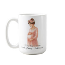 À Minha Rainha Grávida - Gravidez Floral Elegante 