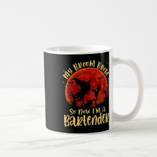 Caneca De Café A minha vassoura partiu, agora sou um pequeno cust
