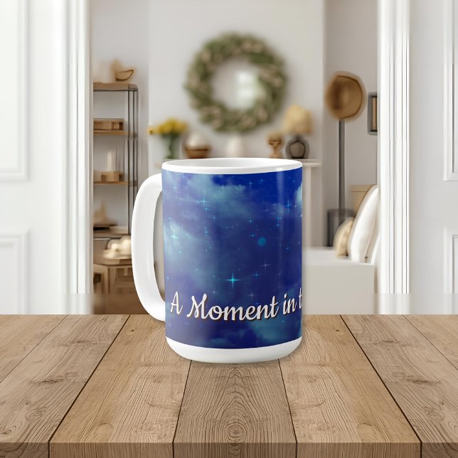 Caneca De Café A Moment in the Stars Mug | Celestial Morning  (Criador carregado)