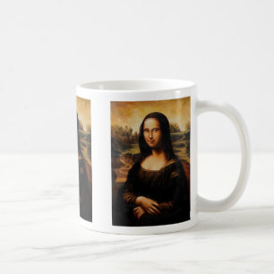 Caneca De Café A Mona Lisa por Leonardo da Vinci