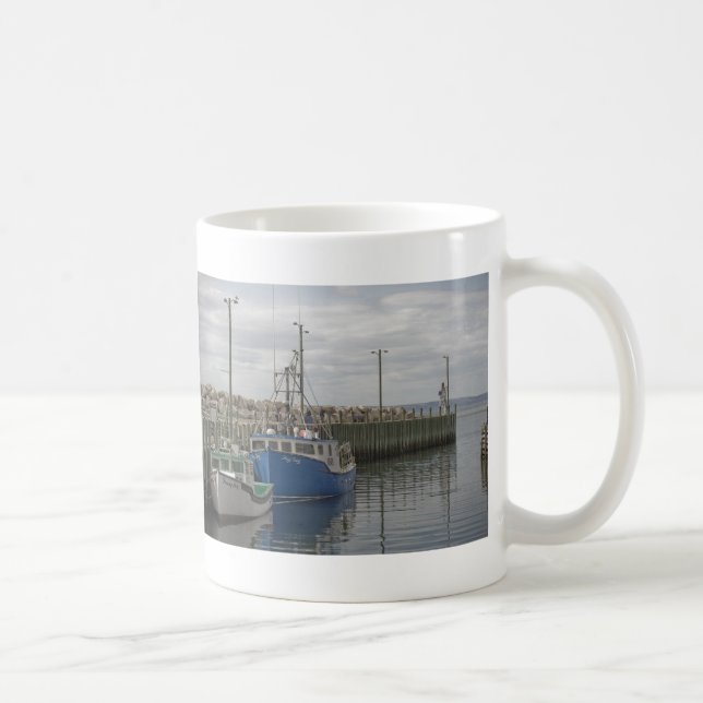 Caneca De Café A Mug Harbor de Hall (Direita)