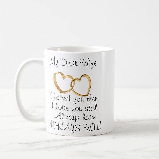 Caneca De Café A mulher é um presente para a mulher (Esquerda)
