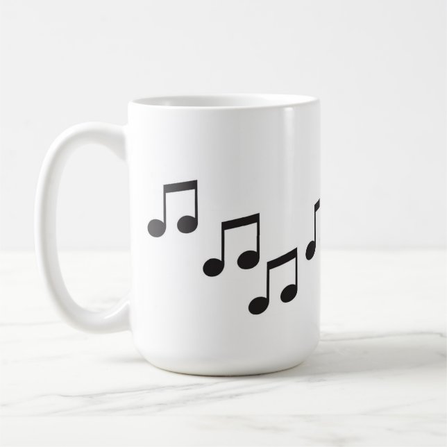 Caneca De Café A música é o que os sentimentos soam como (Esquerda)