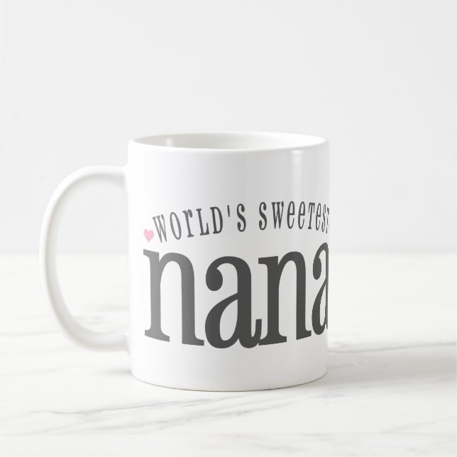 Caneca De Café A Nana a mais doce do mundo (Esquerda)