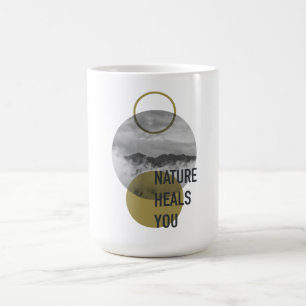 Caneca De Café A Natureza cura-te