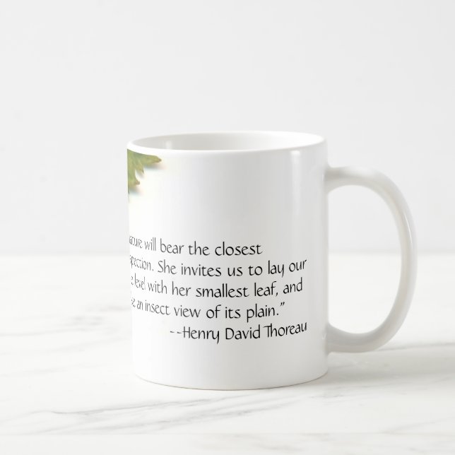 Caneca De Café A natureza de Thoreau (Direita)