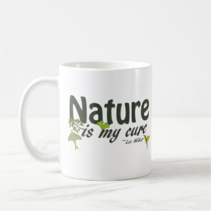 Caneca De Café A Natureza É Minha Cura Cote Cote