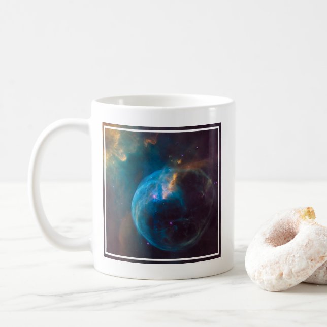 Caneca De Café A Nebulosa Bubble, Ngc 7635. (Com Donut)