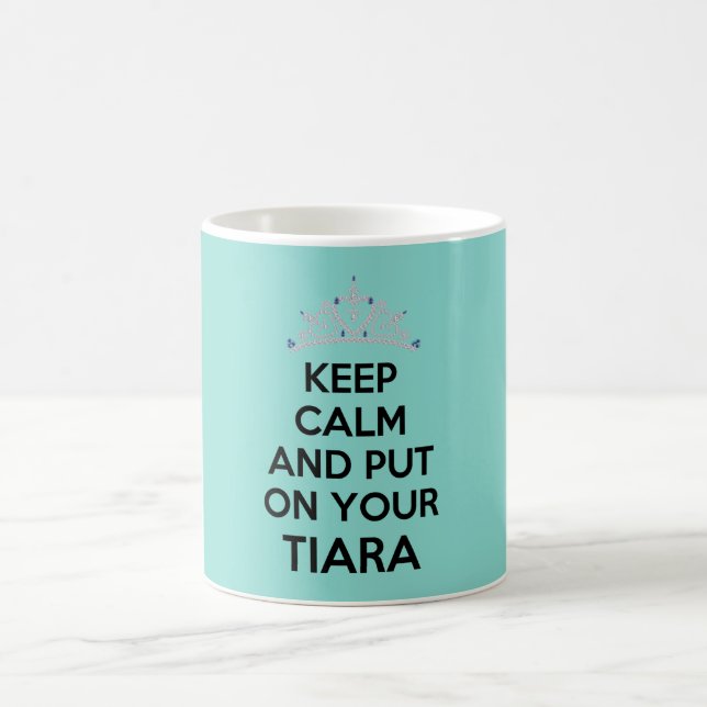 Caneca De Café A Noiva Continua A Colocar A Sua Festa De Chá de p (Centro)