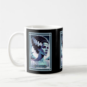 Caneca De Café A Noiva do Cartão Frankenstein Tarot
