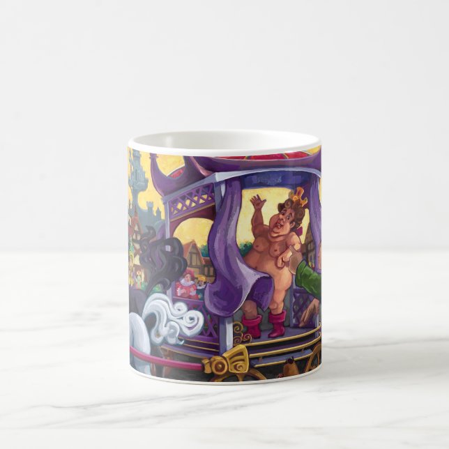 Caneca De Café A nova arte de roupas do imperador (Centro)