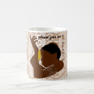 Caneca De Café A oração dá-me por favor a força