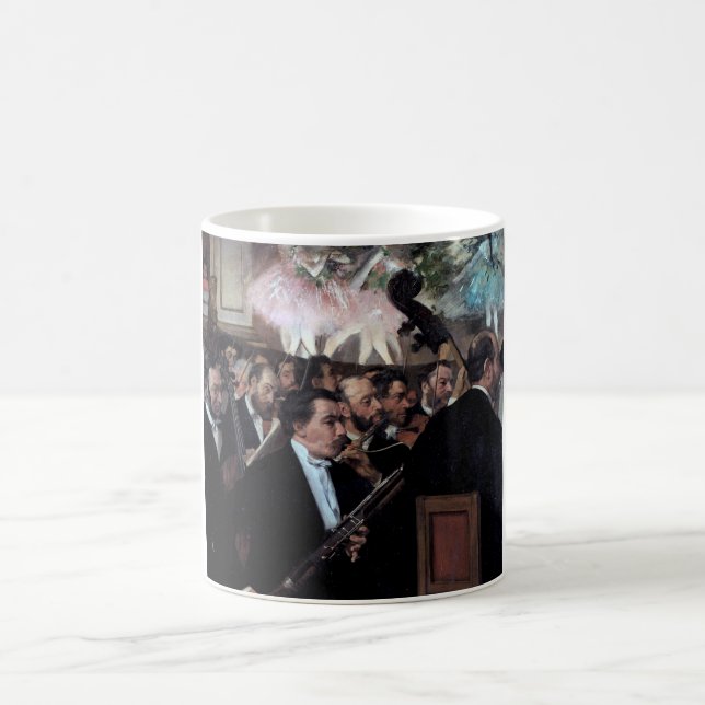 Caneca De Café A Orquestra na Ópera, Edgar Degas (Centro)