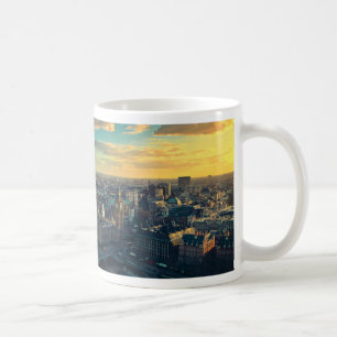Caneca De Café A paisagem urbana de Londres com Sunset