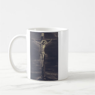Caneca De Café A Paixão Sagrada Preto e Branco Arte Fina