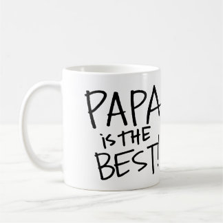 Caneca De Café A papá é a melhor (Alfie e Pippa)