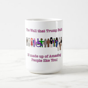 Caneca De Café A Parede que Trump Construiu
