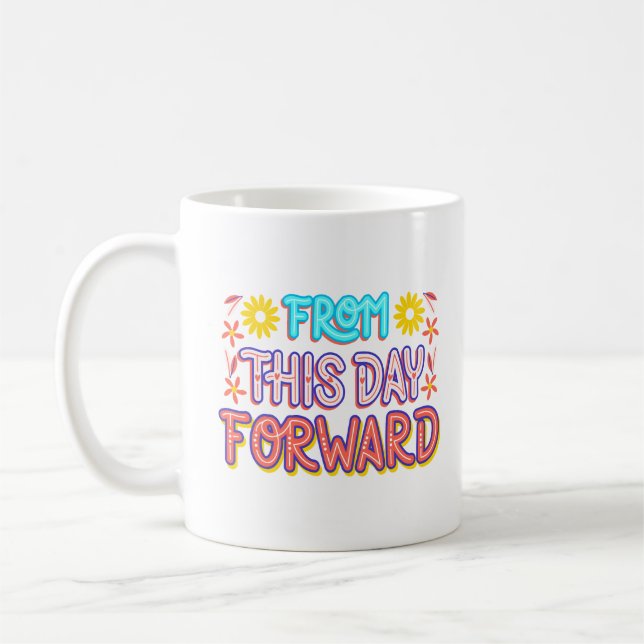Caneca De Café a partir deste dia em diante (Esquerda)