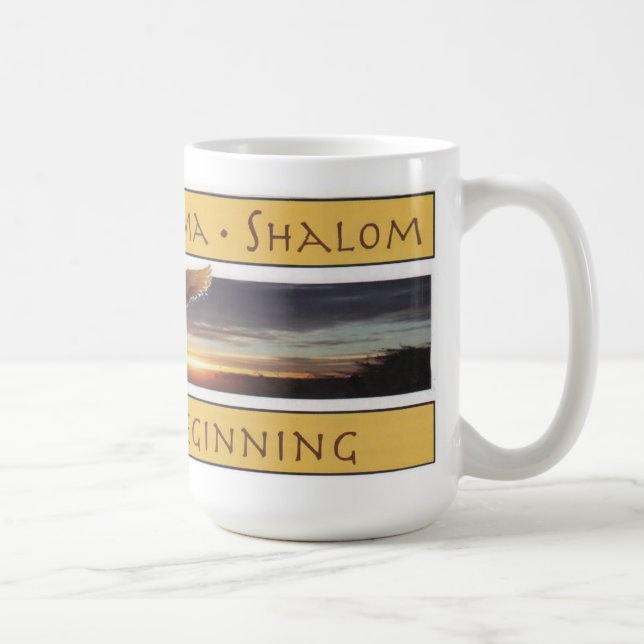 Caneca De Café A paz agride no início (Direita)