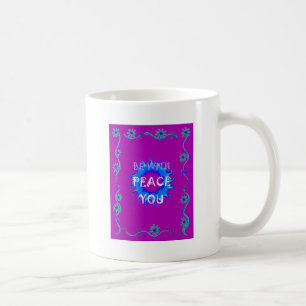 Caneca De Café A paz esteja convosco