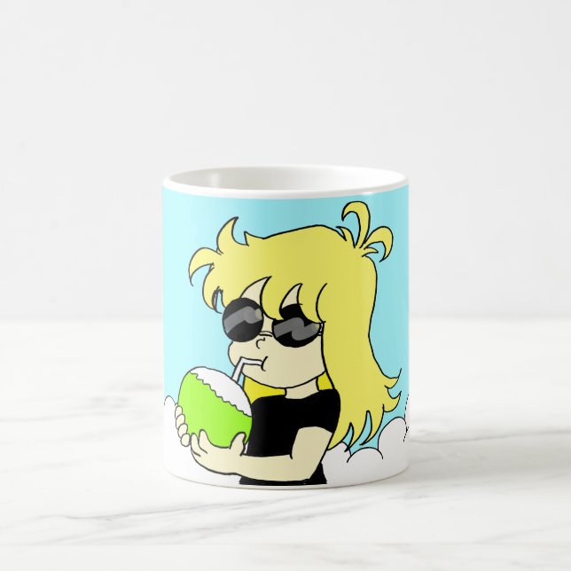 Caneca De Café A Pequena Rainha do Verão (Centro)
