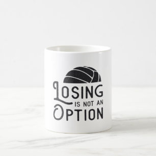 Caneca De Café A Perda Do Jogador De Voleibol Não É Uma Oferta