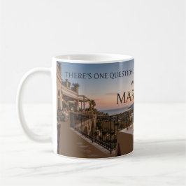 Caneca De Café A Pergunta Revela Proposta de Casamento Romântico