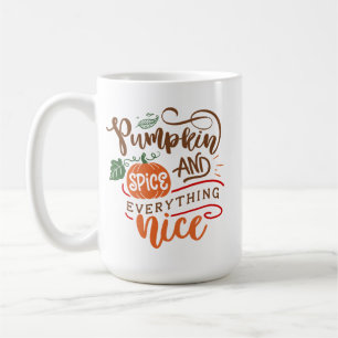 Caneca De Café A picada de abóbora e tudo o que é legal caem no
