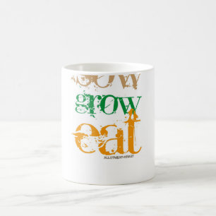 Caneca De Café a porca cresce come