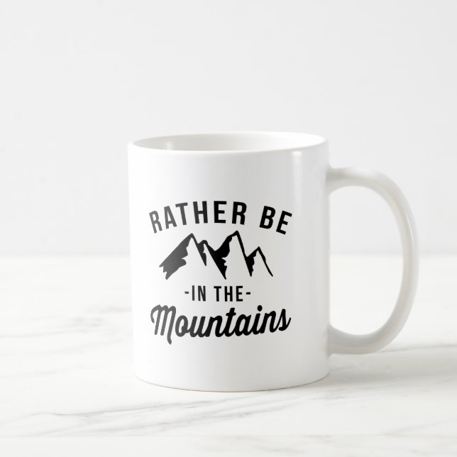 Caneca De Café A preferencialmente esteja nas montanhas (Direita)