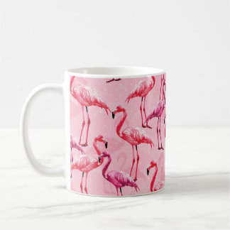 Caneca De Café A primavera de cereja tenra floresce a rosa 