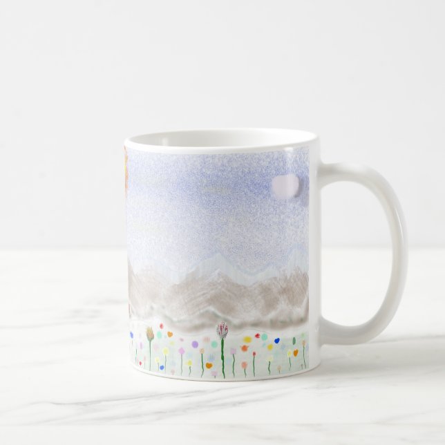 Caneca De Café A primavera está chegando! (Direita)