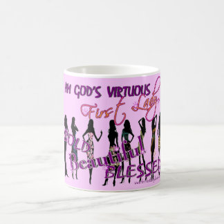 Caneca De Café A primeira senhora Diário-Caneca