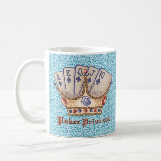 Caneca De Café A Princesa do Pôquer (Esquerda)