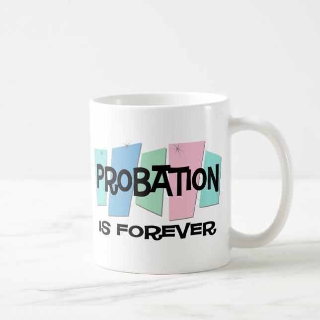 Caneca De Café A prisão preventiva é Forever (Direita)