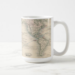 Caneca De Café A Projeção do Mundo no Mercator