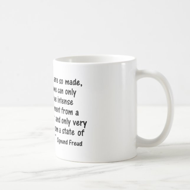 Caneca De Café A psicologia cita-nos "é assim que feito… " (Direita)
