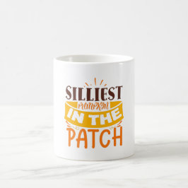 Caneca De Café A Pumpkin Mais Silenciosa Na Citação Engraçada Do 