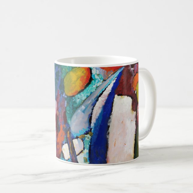 Caneca De Café A Quebra d'água, Wassily Kandinsky (Frente Esquerda)