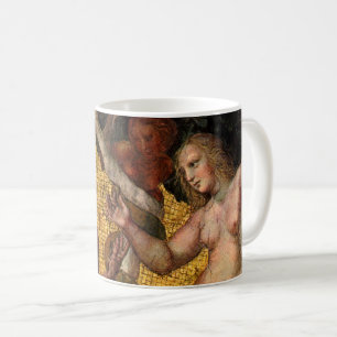 Caneca De Café A Queda - Adão e Eva por Rafael Sanzio