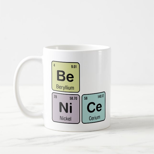 Caneca De Café A química seja agradável (Esquerda)