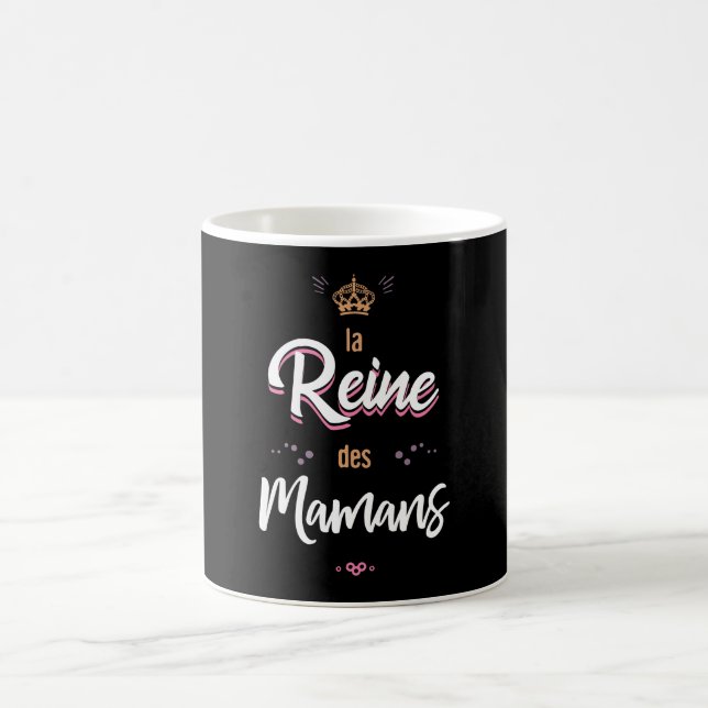 Caneca De Café A rainha das mamãs (Centro)
