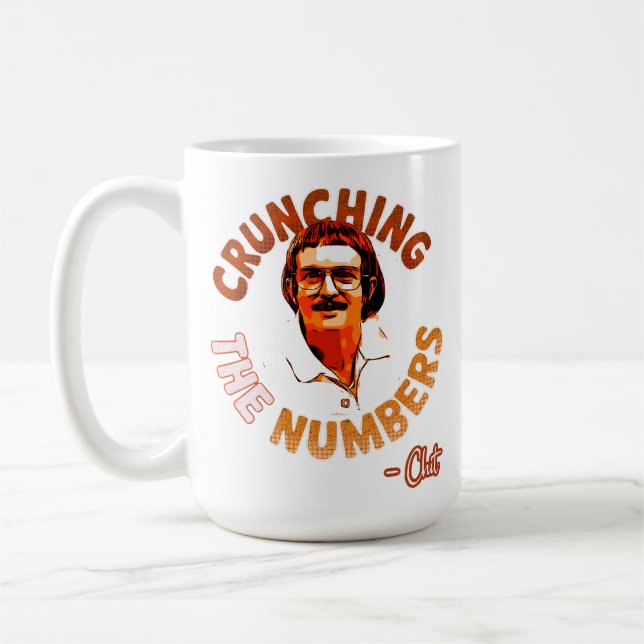 Caneca De Café A recolher os números (Esquerda)