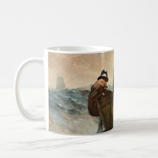 Caneca De Café A Rede Herring de Winslow Homer. (Esquerda)