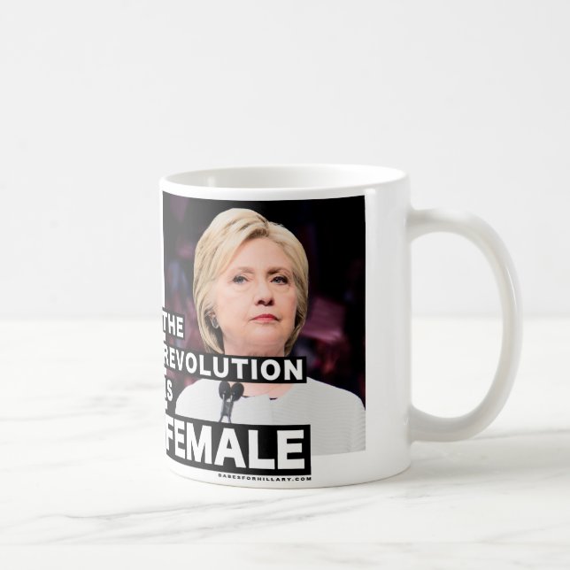 Caneca De Café A Revolução É Mulher (Direita)
