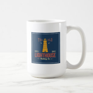 Caneca De Café A roupa velha Co. do farol