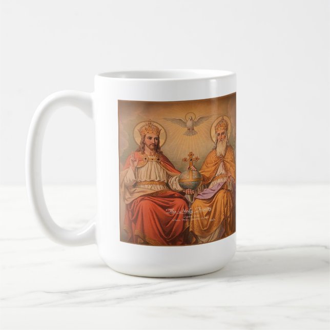 Caneca De Café A Santíssima Trindade (Esquerda)