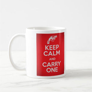 Caneca De Café A segunda alteração mantem a calma e leva uma