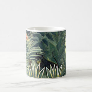Caneca De Café A selva equatorial de Henri Rousseau